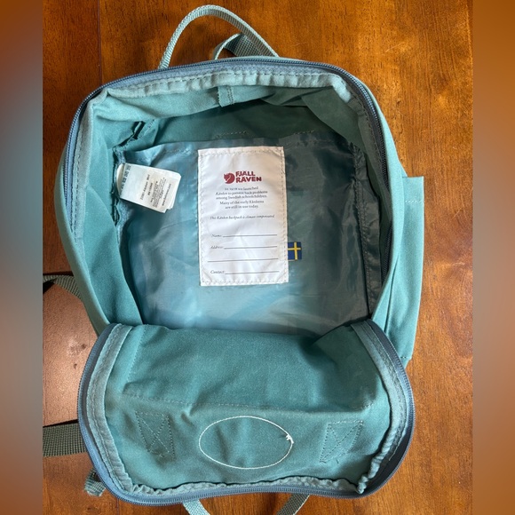 Fjallraven Kanken MINI Frost Green Backpack - Picture 3 of 3